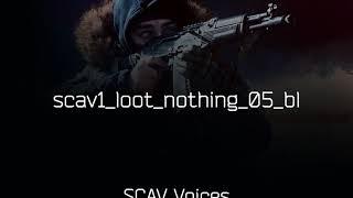 Escape From Tarkov SCAV Voices