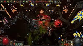 POE 3.8 Blight Blade Flurry Gladiator Mapping Showcase
