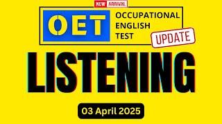 OET 2.0 listening test for nurses | OET 2.0 Online Classroom