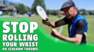 Fix the Most Common Sidearm/Forehand Mistake: Rolling Your Wrist