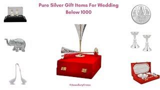 Pure Silver Gift Items For Wedding Below 1000