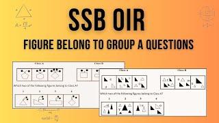 SSB OIR figure belong to Group A questions from Original DRDO DIPR Booklet