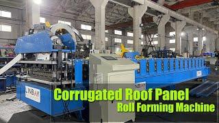 【Corrugated Roof Panel】Linbay-Corrugated roof panel roll forming machine