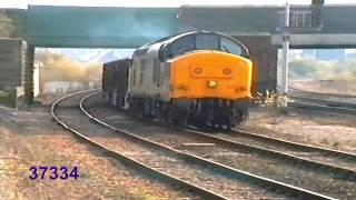 CLAY CROSS JUNCTION DERBYSHIRE MIXED TRAINS 05/04/1995