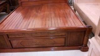 Đồ gỗ La Xuyên.Giường ngủ kiểu hàn quốc.