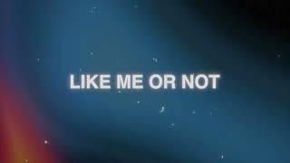 Third Vibes & Nicholas Roberts - like me or not (Lyrics Video)