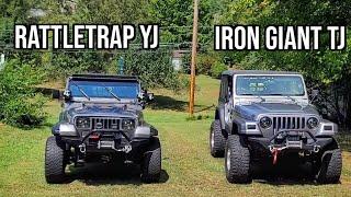 RattleTrap YJ and Iron Giant TJ - Channel Update!