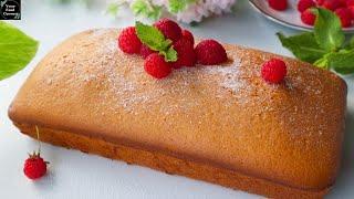 Easiest Cake Recipe in 5 minutes without Beater | times better than BAKERY! Super Spongy  Milk Cake