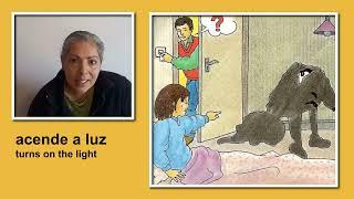 Learn Portuguese Through Stories - O Monstro da noite | Comprehensible Input in Portuguese