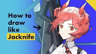 Why is Jacknife’s art so good? / Arknights Art Style Analysis