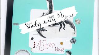 ASTROLOGY Notes & Transferring Notebooks