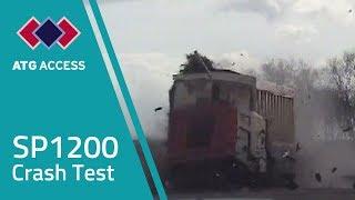 SP1200 Automatic Bollard Crash Test | World's Strongest Bollard | ATG Access