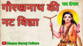 गुरु गोरखनाथ की नट विद्या।पद दंगल।मीना समाज कल्चर।Meena Samaj Culture