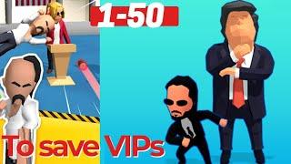 Protect the VIP Game App  Gameplay Walkthrough  - Level 1-50 iOS, Android HD Tutorial Offline Hack