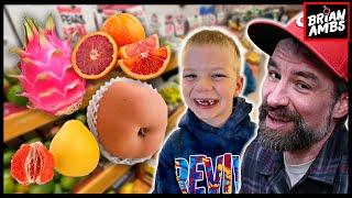 6-Year-Old Vs Exotic Fruit