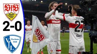 VfB Stuttgart vs VfL Bochum (2-0) All Goals and Extended Highlights