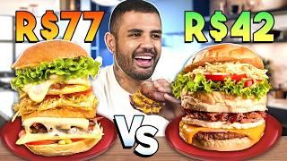 X-TUDO DE R$42 VS R$77 - O GOSTO É O MESMO!