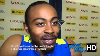 Aries Merritt post race interview, Diamond League Crystal Palace (HD)