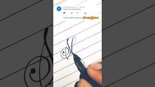 Shubham Name Cursive Handwriting #cursive #handwriting #calligraphy #viral #trending #shorts #name