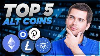 TOP 5 Altcoins to BUY NOW! (Don't miss These!) | CRYPTOPRNR