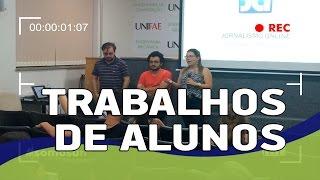 PRODUÇÃO DE ALUNOS DE JORNALISMO - PALESTRA SOBRE JORNALISMO ONLINE - UNIFAE ACONTECE