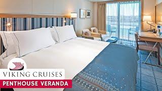 Viking Ocean | Penthouse Veranda Suite Walkthrough Tour & Review 4K | Viking Ocean Cruises