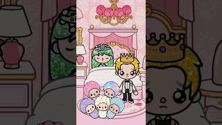 I'm the only one without diamond hair.  #tocaboca #tocalifeworld #tocalifestory #shorts #fyp