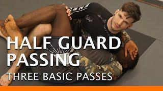 How to pass Half Guard