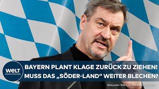 FREISTAAT BAYERN: Söder erwägt Klage zurück zu ziehen! Länderfinanzausgleich unfair verteilt?