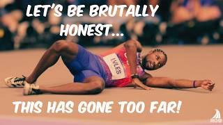 The 100M Olympic champion has NEVER had to deal with THIS! || Did he do THIS to himself?!