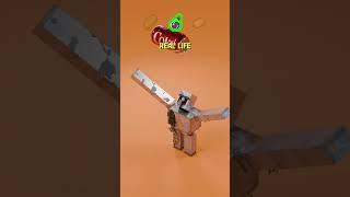 Which is the best snack? | Minecraft Iron Golem vs Real Life Satisfying 3D simulations!