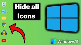 How to Hide all Desktop Icons on Windows 11