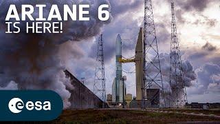 Ariane 6 arrives at Europe’s Spaceport