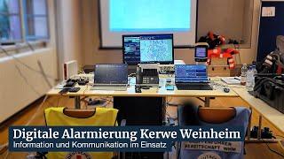 Digitale Einsatzleitung und Alarmierung bei der Kerwe Weinheim | IuK Im Einsatz