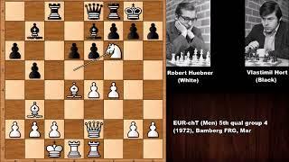 Robert Huebner vs Vlastimil Hort (1972)