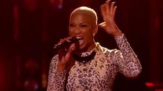 Biff Gore vs Sisaundra Lewis 'It's a Man's Man's Man's World' The Voice Highlight   trimmed