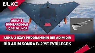 ANKA-3 SİHA'nın Evrileceği Gelişmeyi Canlı Yayında Duyurdu #haber