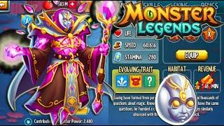 Monster Legends Xandrite Spellbound level 150  review Combat PVP ( New Ancestor )