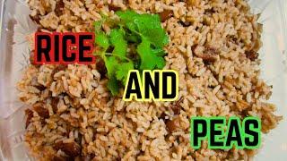 HOW TO MAKE JAMAICAN RICE AND PEAS