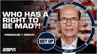 Paul Finebaum IS FURIOUS over the latest College Football Playoff Rankings?!  | Get Up