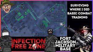 We Will Survive! Fort Jackson Military Base! - Infection Free Zone Gameplay - 04