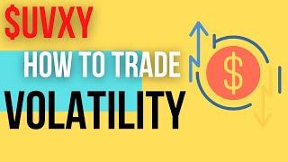 How to trade Volatility $TVIX $UVXY (3x ETFs) Profitable strategy - Easy Swing trading