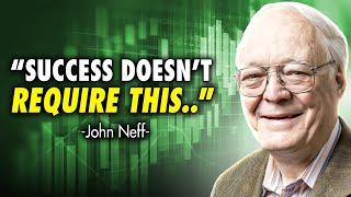 Unlocking Wealth John Neff's 8 Principles of Investment Success