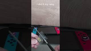 Unboxing and installing my new sd card for Nintendo Switch OLED