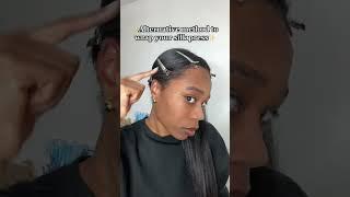 Alternative method to wrap your silk press! | Natural hair | NICKYBNATURAL