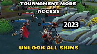 How to Make or Create Tournament Lobby in Mobile Legends 2023 | Tournament Mode Access MLBB 2023