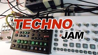 Elektron Syntakt & Model:Samples Techno Jam