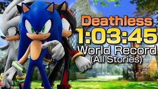 Sonic P06 -  DEATHLESS All Stories Any% Speedrun in 1:03:45