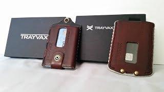 Trayvax Ascent Vs Trayvax Element EDC Wallet Comparison / Review (Canyon Red)