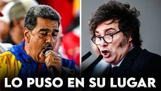 Milei humilla a Maduro